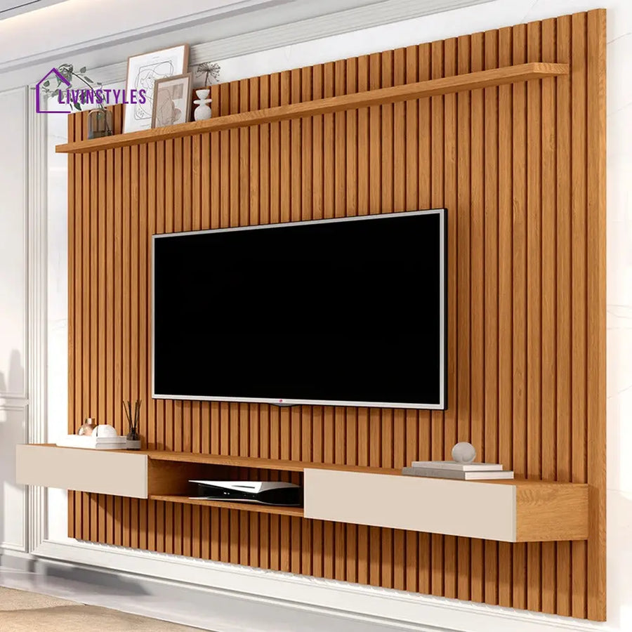 Mira Wall Mounted Tv Unit Stand for Living Room