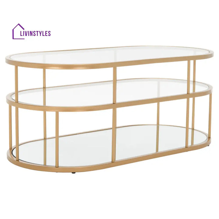 Mirage Metal Coffee Table For Living Room