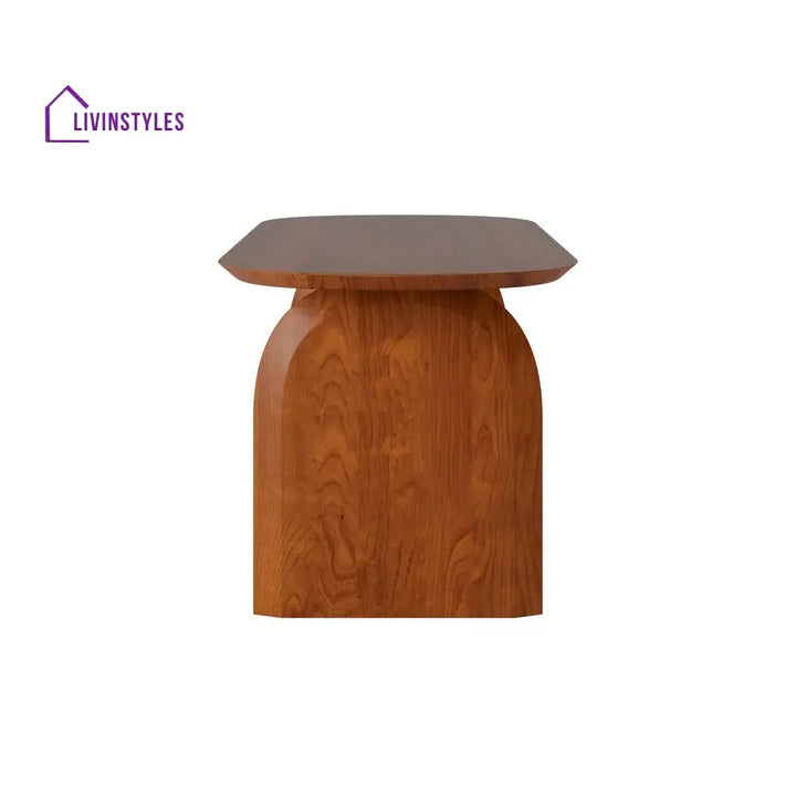 Miroslav Solid Sheesham Wood 4 Seater Dining Table Set | Designer Dining Table with Metal Legs Dining Chairs