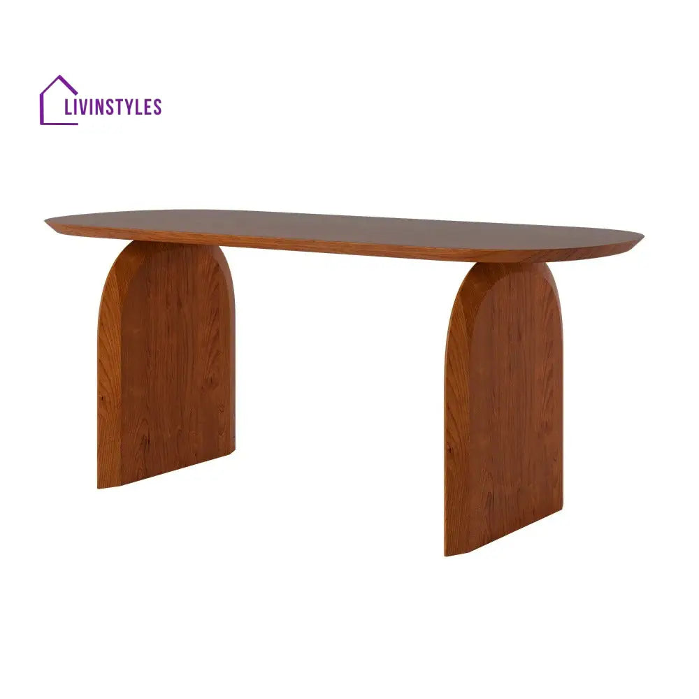 Miroslav Solid Sheesham Wood 4 Seater Dining Table Set | Designer Dining Table with Metal Legs Dining Chairs