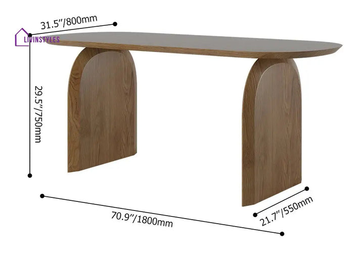 Miroslav Solid Sheesham Wood 6 Seater Dining Table Set | Designer Dining Table with Metal Legs Dining Chairs