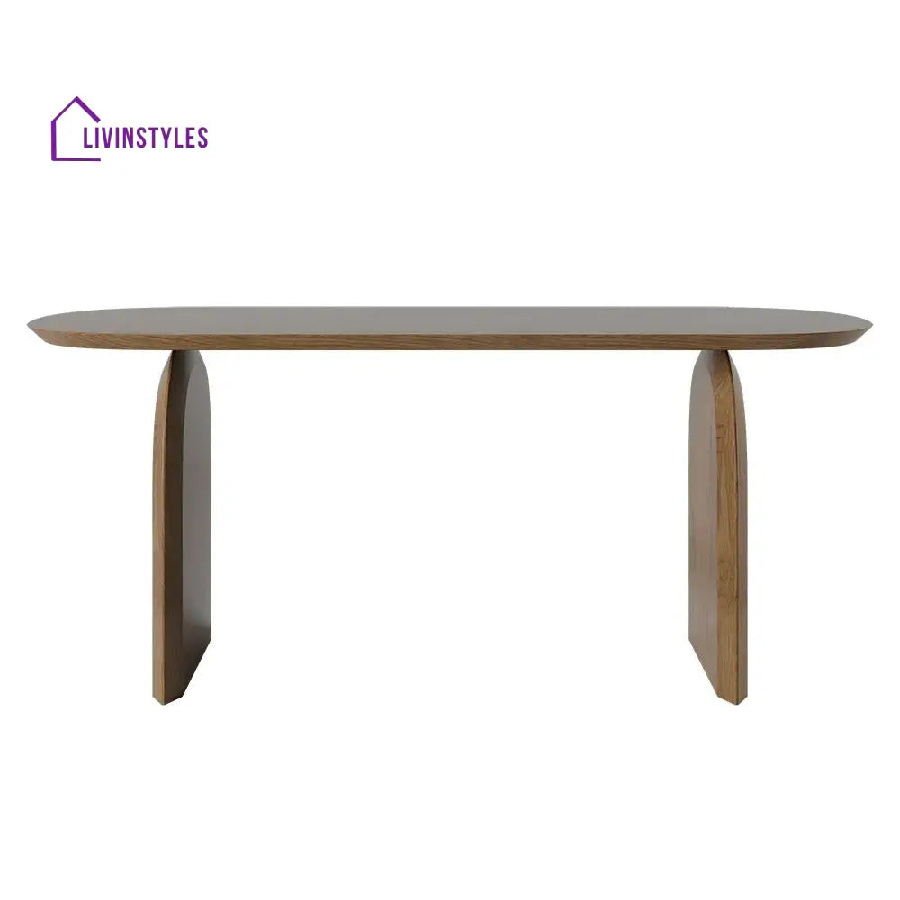 Miroslav Solid Sheesham Wood 6 Seater Dining Table Set | Designer Dining Table with Metal Legs Dining Chairs