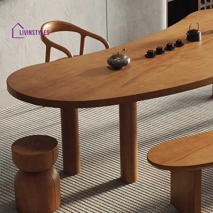 Miroslav Solid Wood Study Table for Students