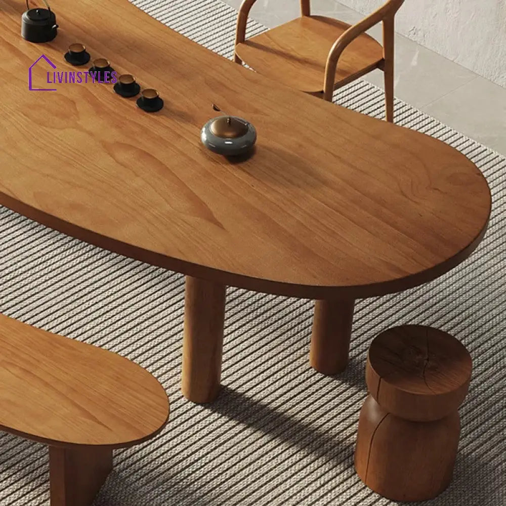 Miroslav Solid Wood Study Table for Students