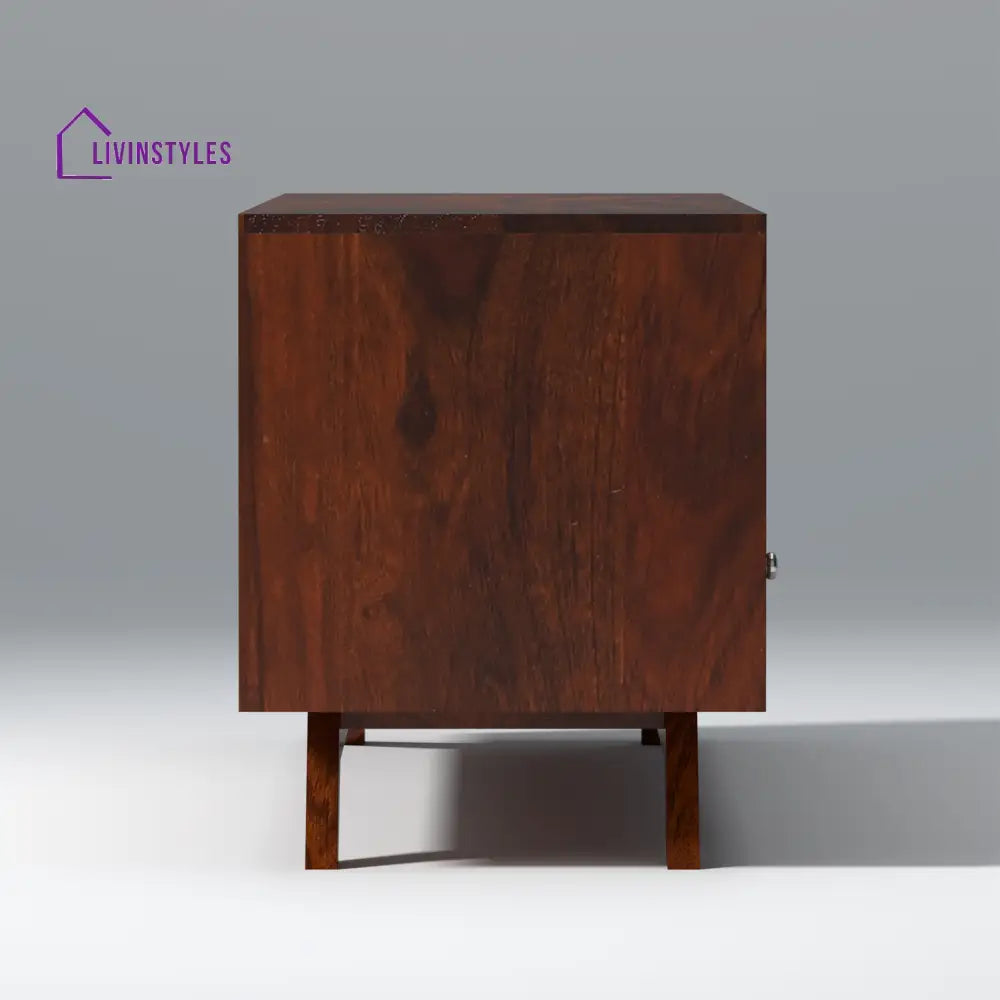 Miroslava Sheesham Wood TV Unit in Dark Maharani Colour tv units