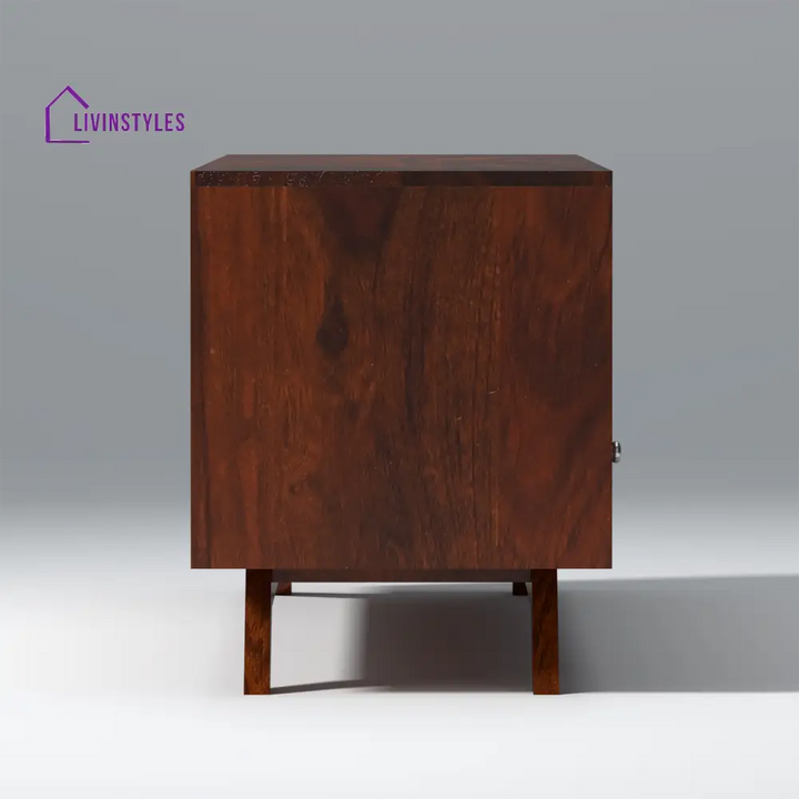 Miroslava Sheesham Wood TV Unit in Dark Maharani Colour tv units