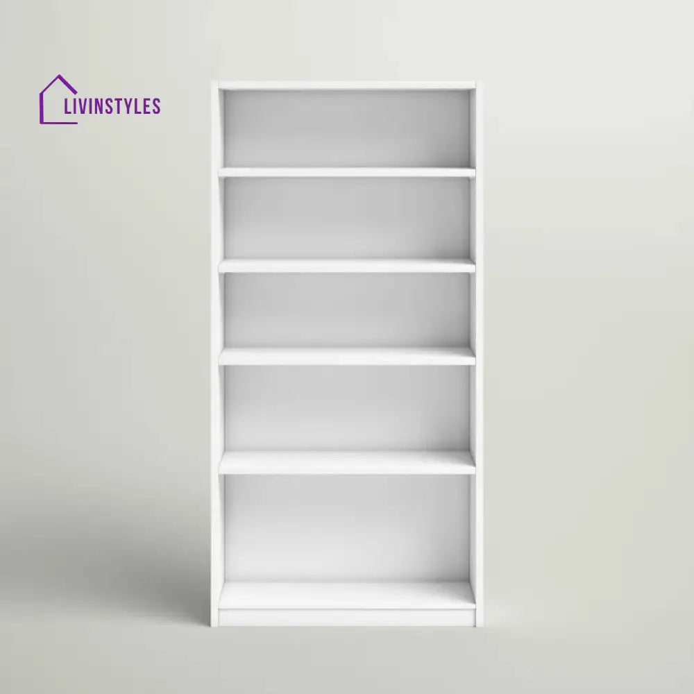 Mirra Engineered Wood Bookshelves | Bookshelf for Living Room | Bedroom | Drawing Room | Study Room