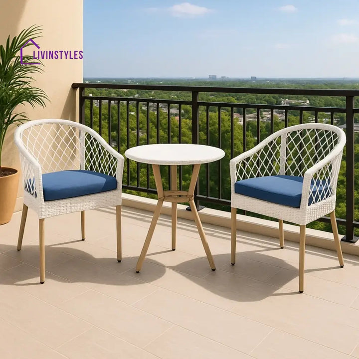 Miyu 3-Piece Outdoor Rattan Wicker Patio Set - Patio Set