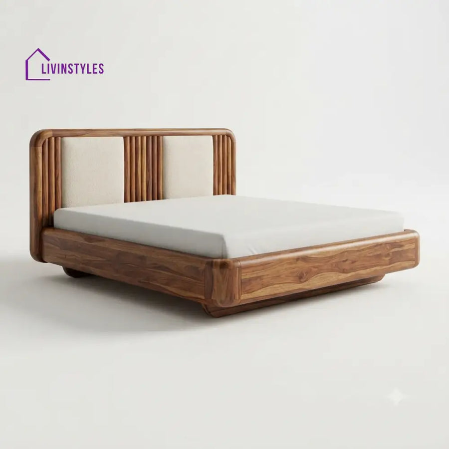 Mmabatho Wooden Double Bed | King Size Bed | Queen Size Bed - Bed Without Storage
