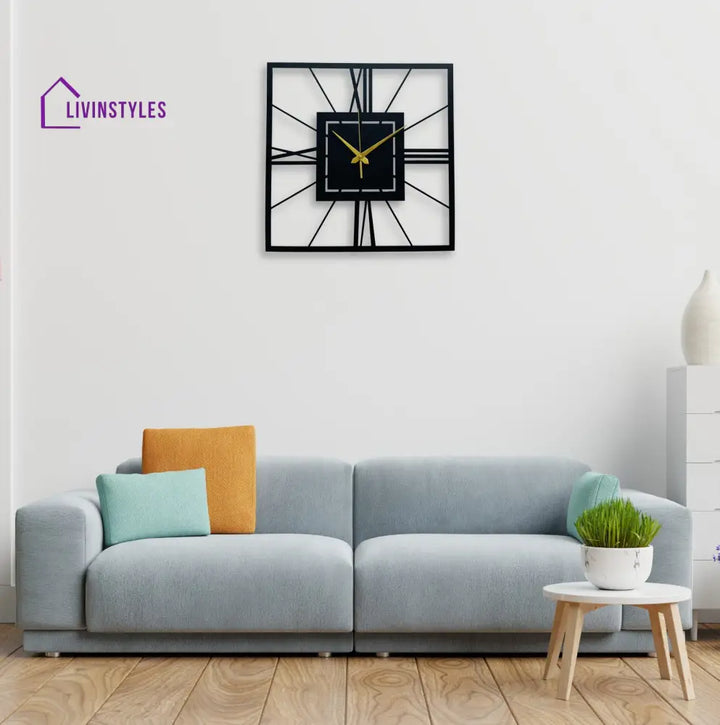 Modern Metal Wall Clock