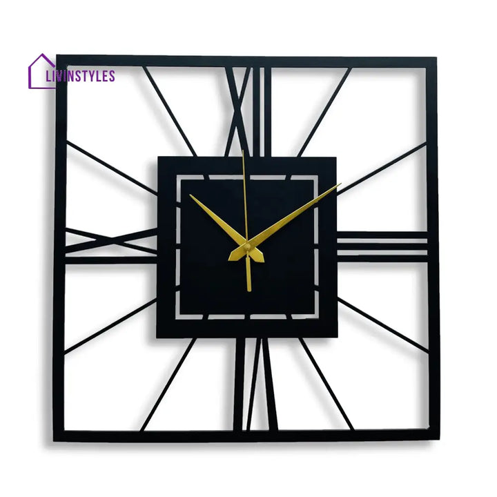 Modern Metal Wall Clock
