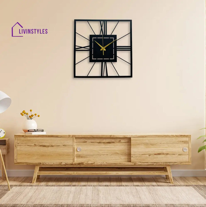 Modern Metal Wall Clock