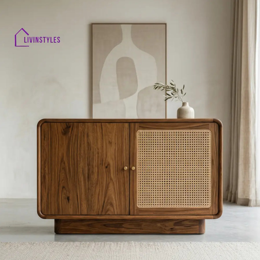 Moerangi Solid Wood Sheesham Shoe Rack (Honey Finish)