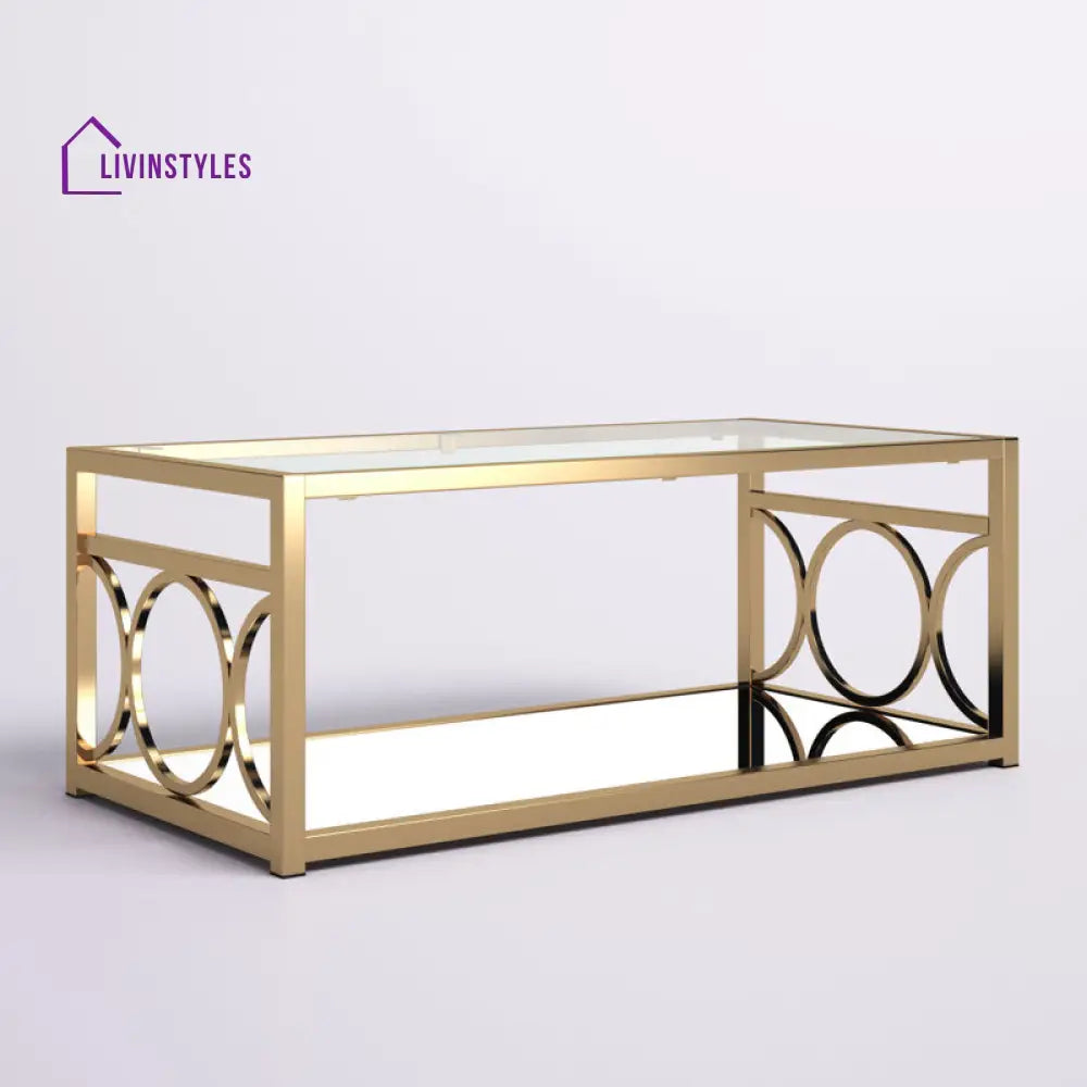 Mohan Metal Coffee Table For Living Room