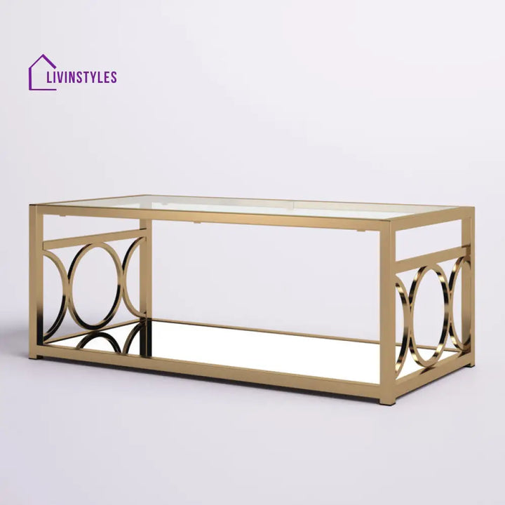 Mohan Metal Coffee Table For Living Room