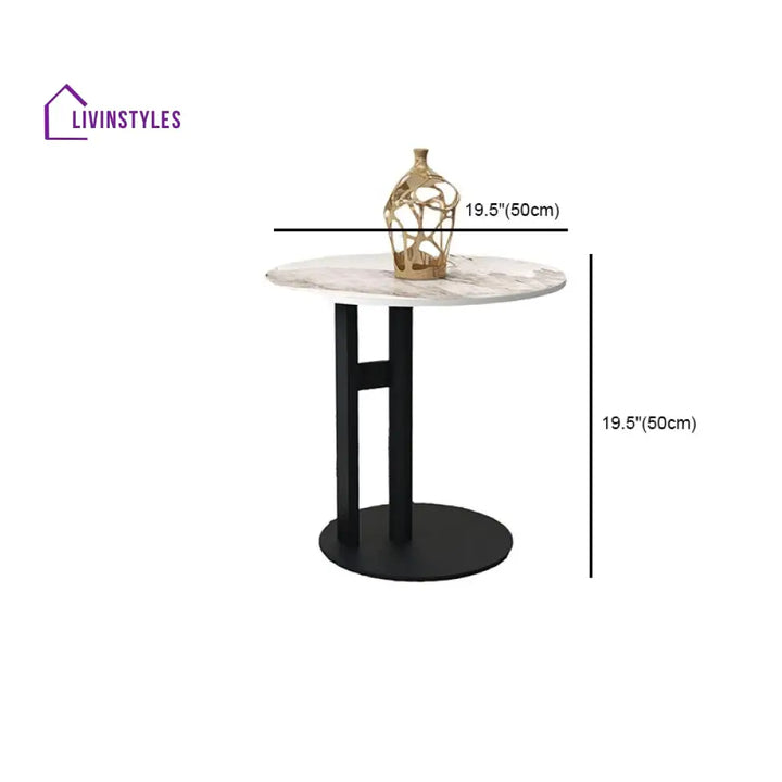 Mohini Stainless Steel Frame Coffee Table for Living Room