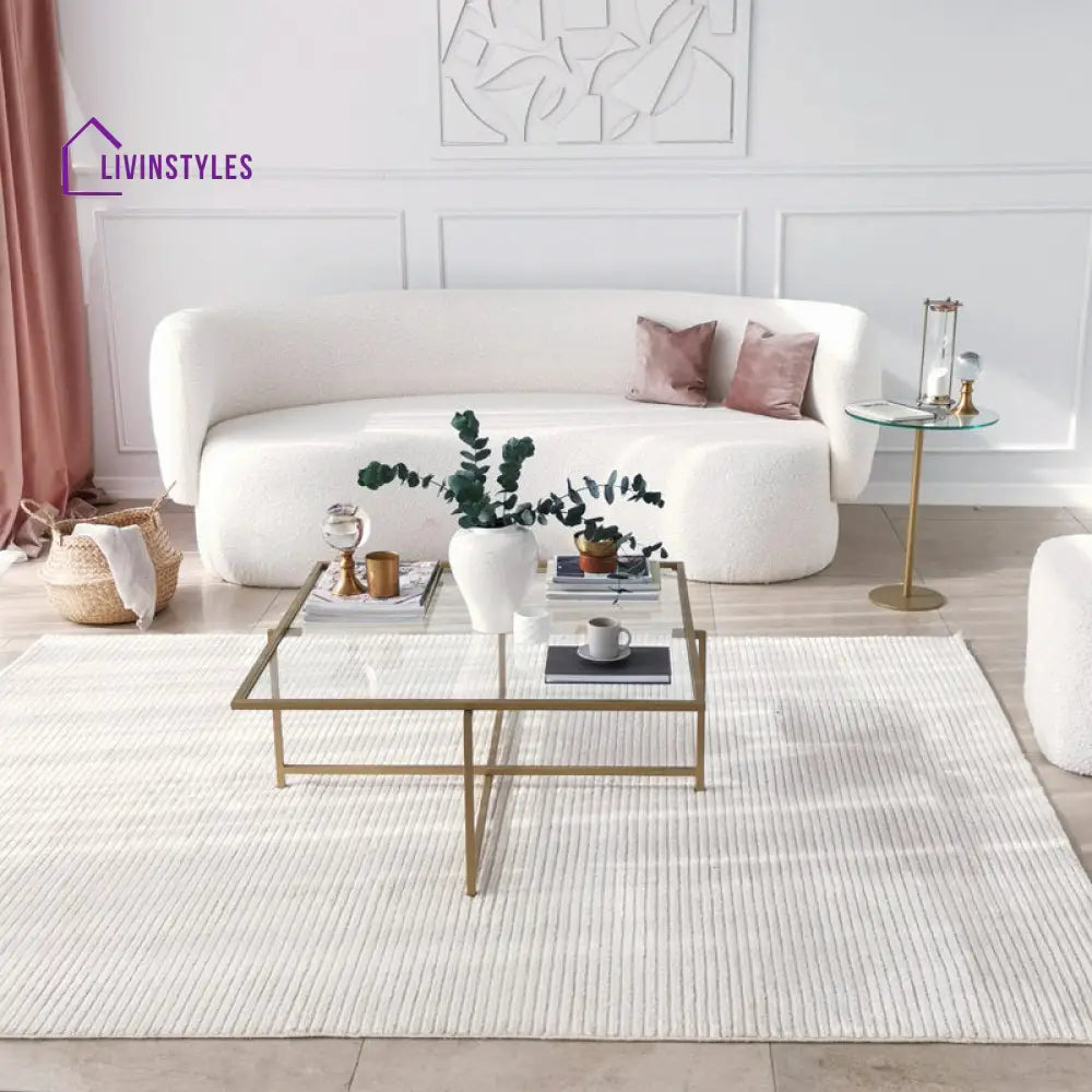 Monarch Metal Coffee Table for Living Room