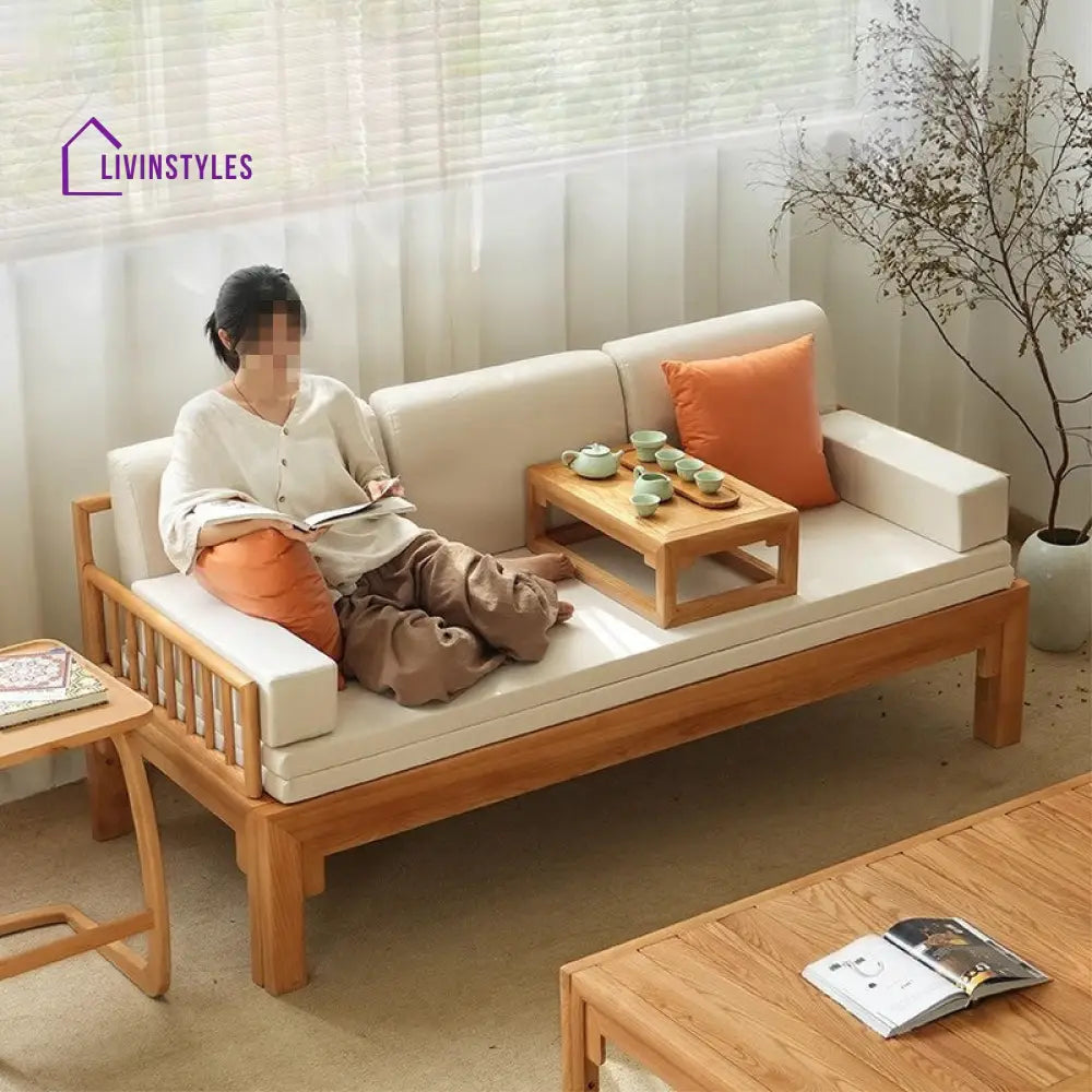 Multifunction Solid Wood Arhat Sofa Bed FURNITURE