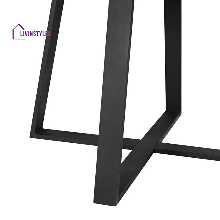 Muno Outdoor Patio Seating Set 4 Chairs and 1 Table Set (Black) Braided & Rope - Coffee Table Sets