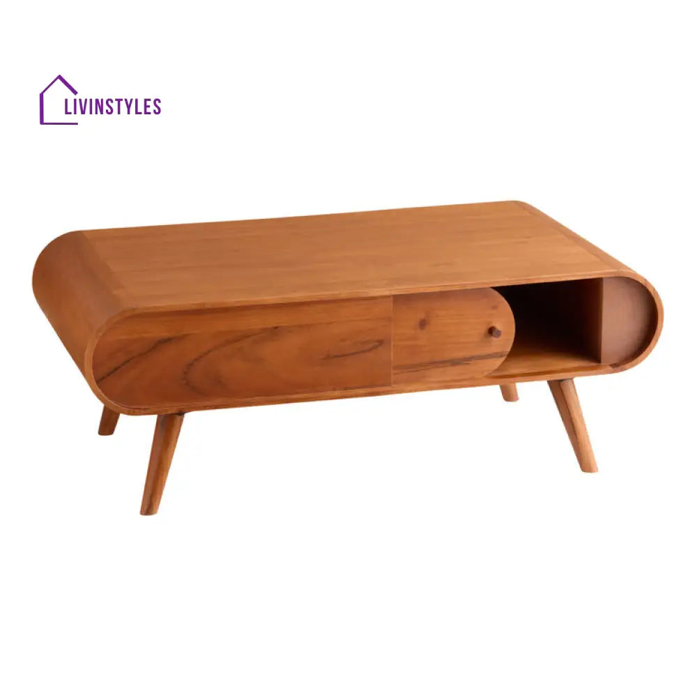 Myra Solid Wood Coffee Table for Living Room