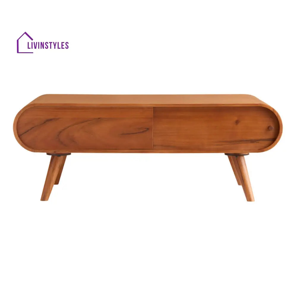 Myra Solid Wood Coffee Table for Living Room