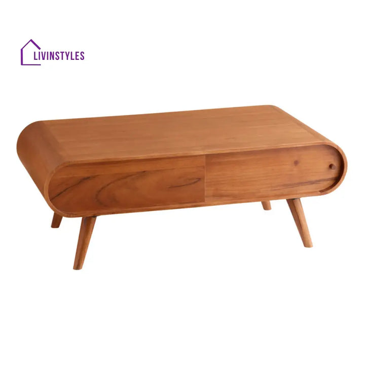 Myra Solid Wood Coffee Table for Living Room