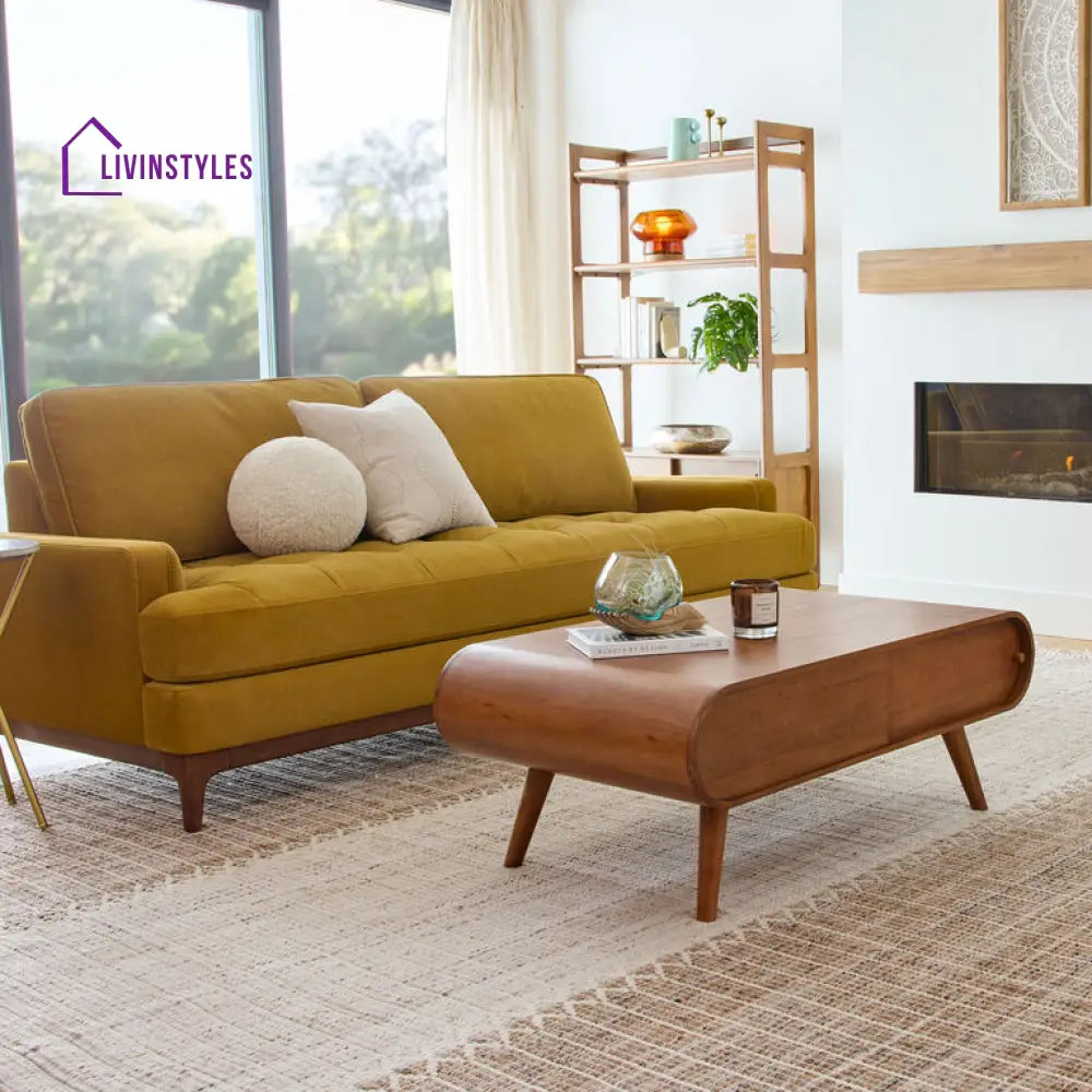 Myra Solid Wood Coffee Table for Living Room