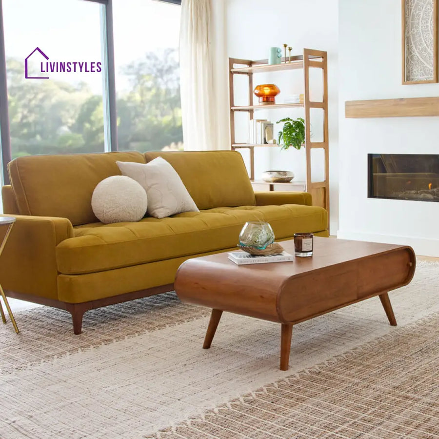 Myra Solid Wood Coffee Table for Living Room