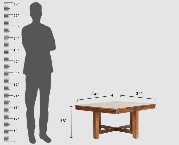 Anna Coffee Table With 4 Stools