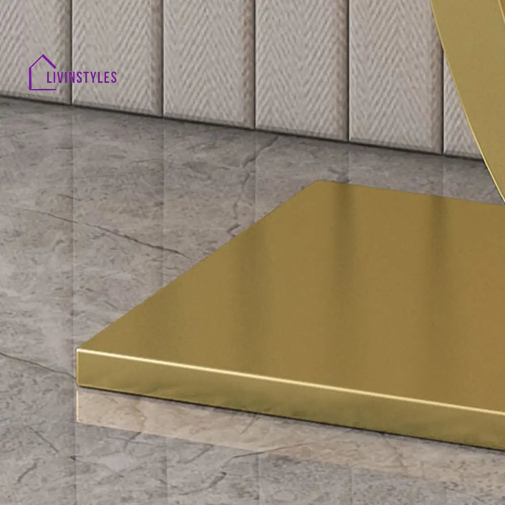 Naman Stainless Steel Console Table for Living Room
