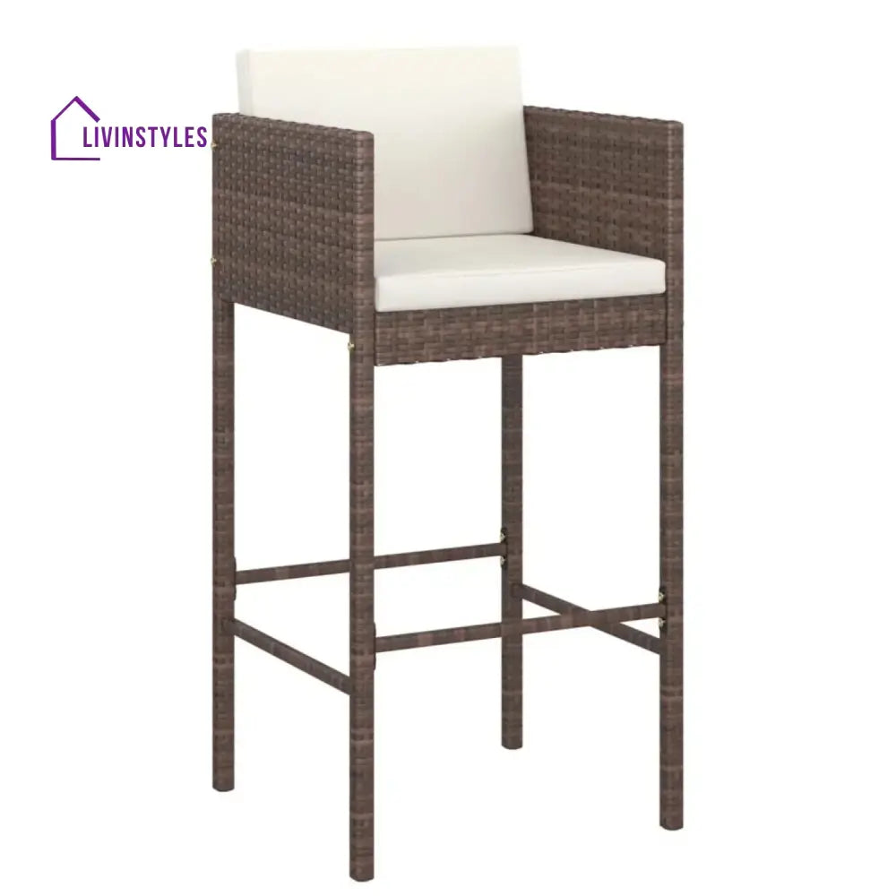 Nami 5-Piece Outdoor Rattan Wicker Bar Set - Bar Set