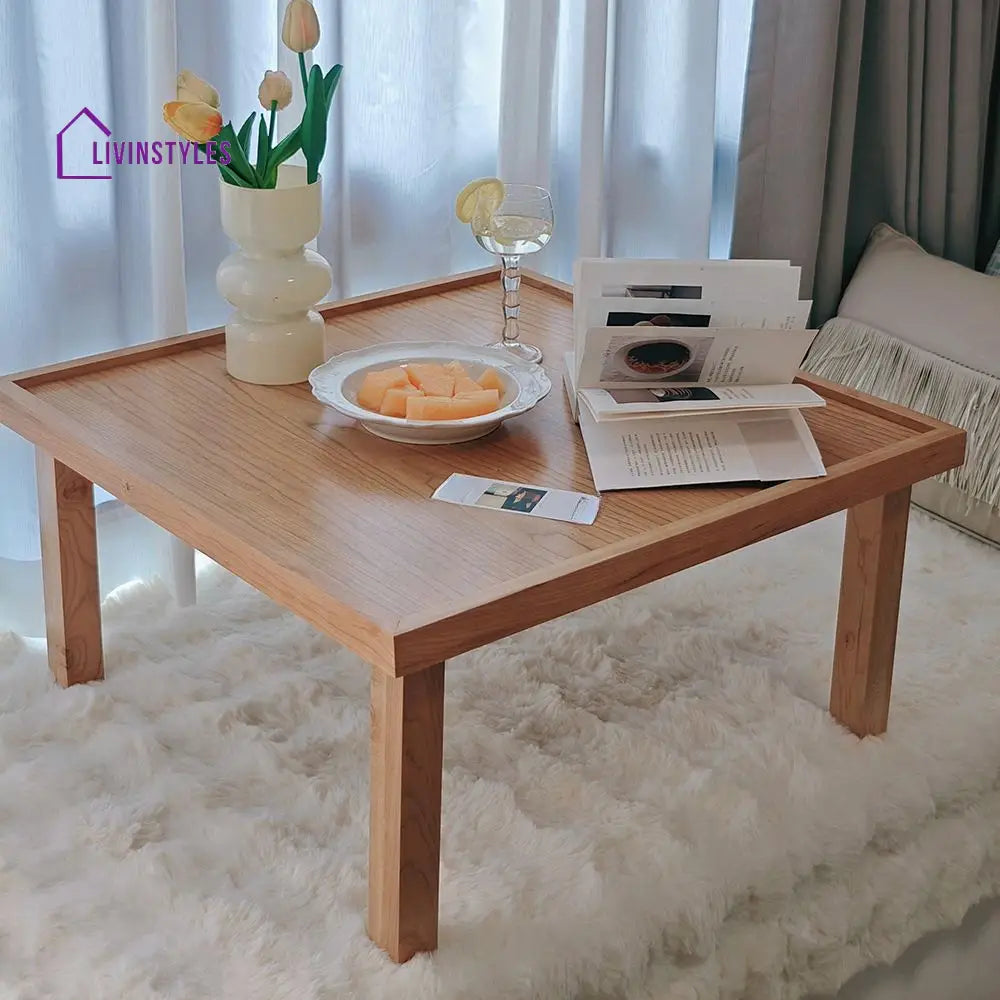 Nandini Solid Wood Coffee Table for Living Room