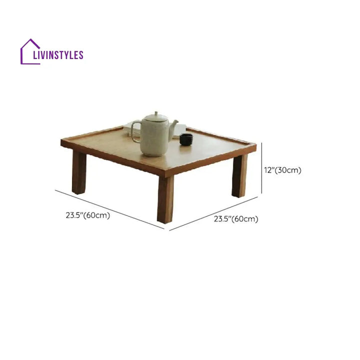Nandini Solid Wood Coffee Table for Living Room