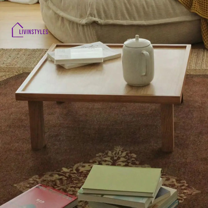 Nandini Solid Wood Coffee Table for Living Room
