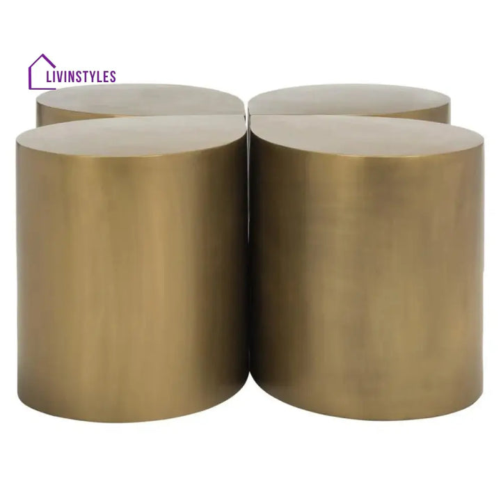 Nandini Stainless Steel Coffee Table for Living Room