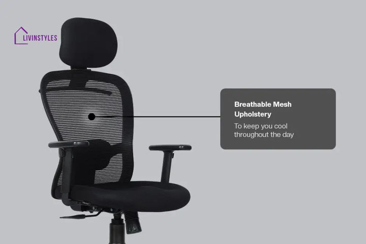 Narsa Crystal V2 High Back Mesh Office Chair Efficient Chairs