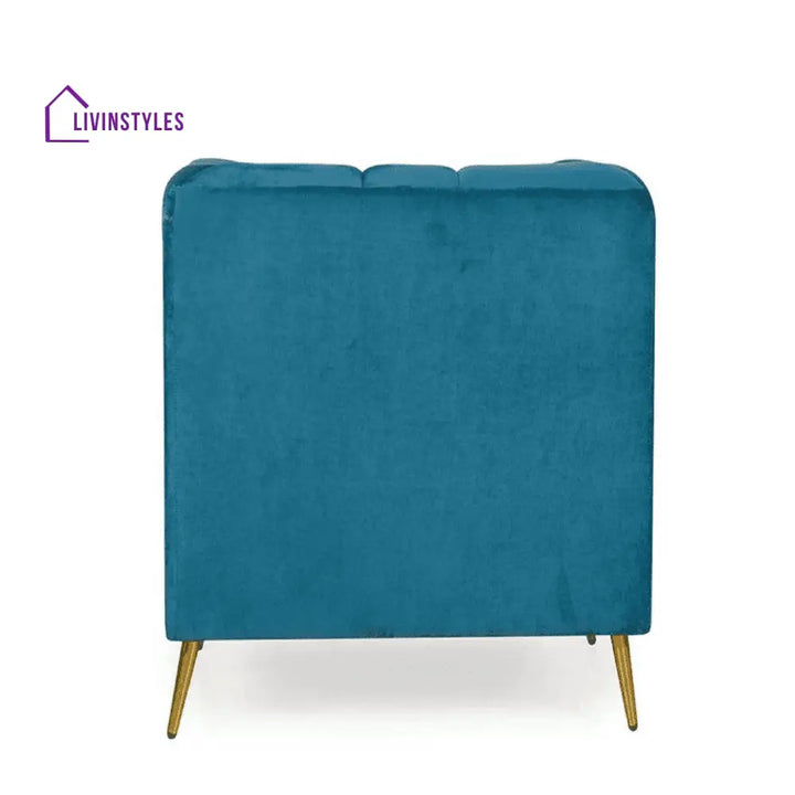Natalia 3 Seater Sofa in Teal Colour