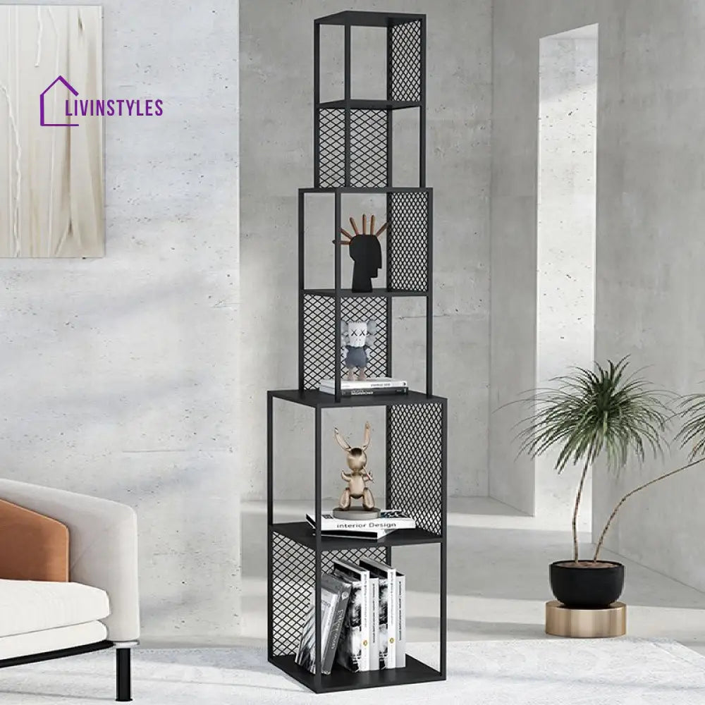 Natalia Stainless Steel Frame Storage Shelves