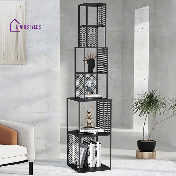 Natalia Stainless Steel Frame Storage Shelves