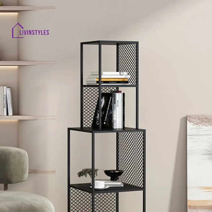 Natalia Stainless Steel Frame Storage Shelves