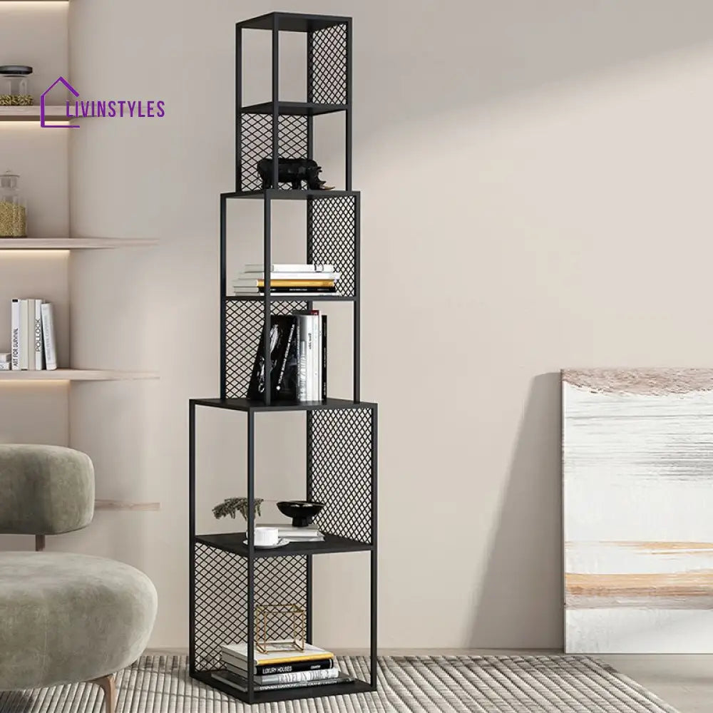 Natalia Stainless Steel Frame Storage Shelves