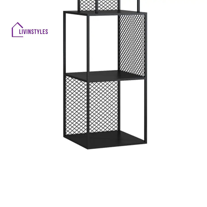 Natalia Stainless Steel Frame Storage Shelves