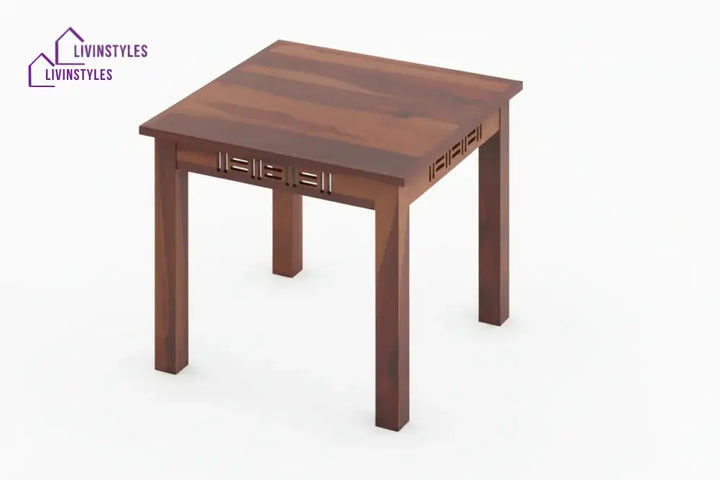 Adiva 4 Seater Sheesham wood Dining Set with Adiva Sheesham Dining Chair