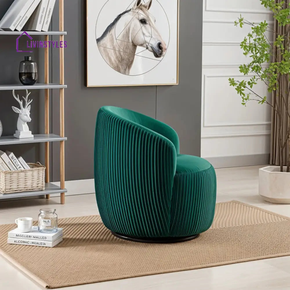 Navisha 360 Rotating Living Room Chair