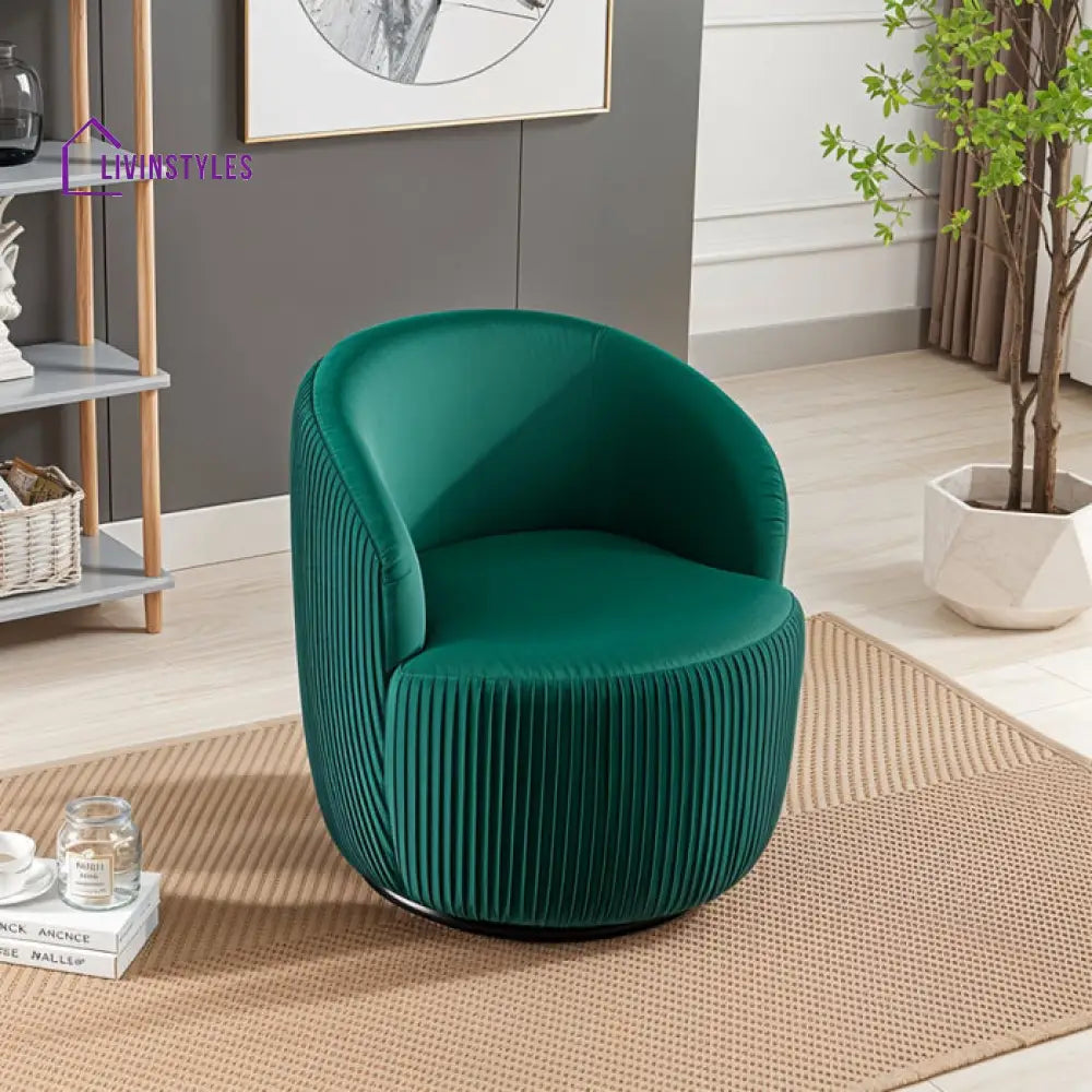 Navisha 360 Rotating Living Room Chair