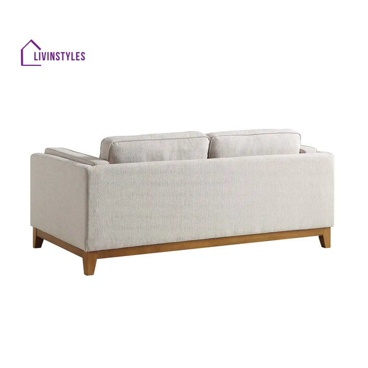 Dipley Oatmeal Fabric Sofa 2-Seater Sofas