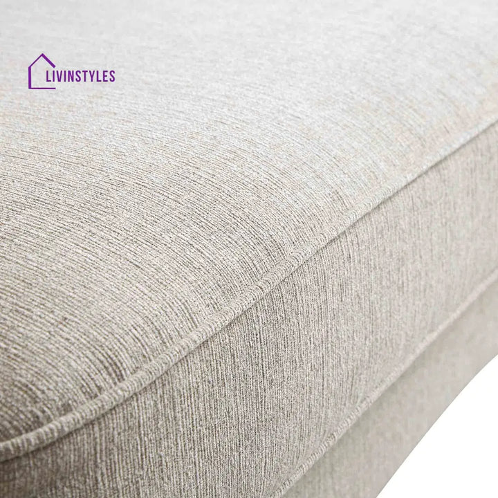 Dipley Oatmeal Fabric Sofa 2-Seater Sofas