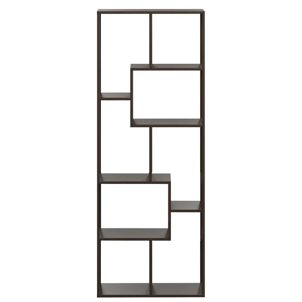 Navya Wenge Wooden Book Shelf – Stylish Storage for Living & Study Rooms Bookshelf Cabinet & Rack