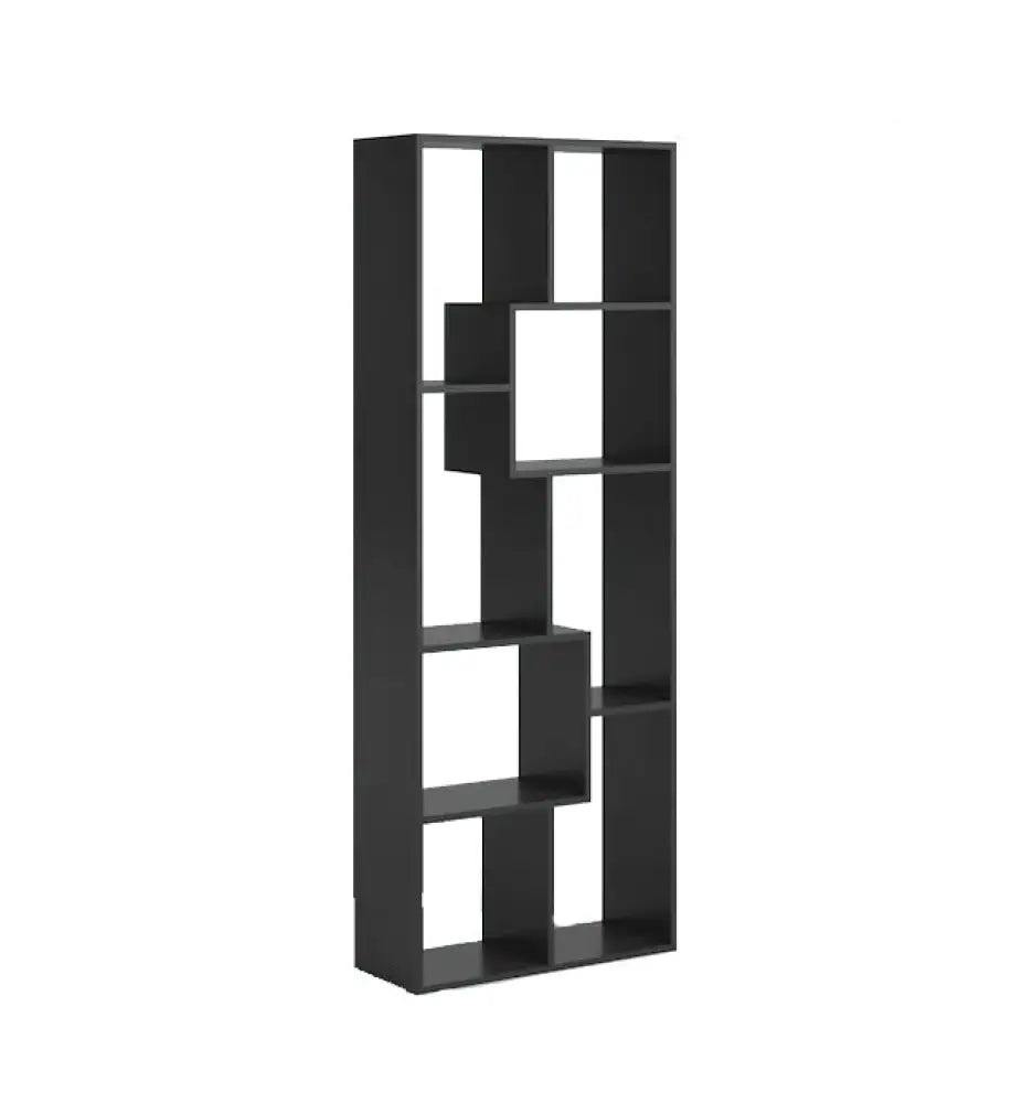 Navya Wenge Wooden Book Shelf – Stylish Storage for Living & Study Rooms Bookshelf Cabinet & Rack