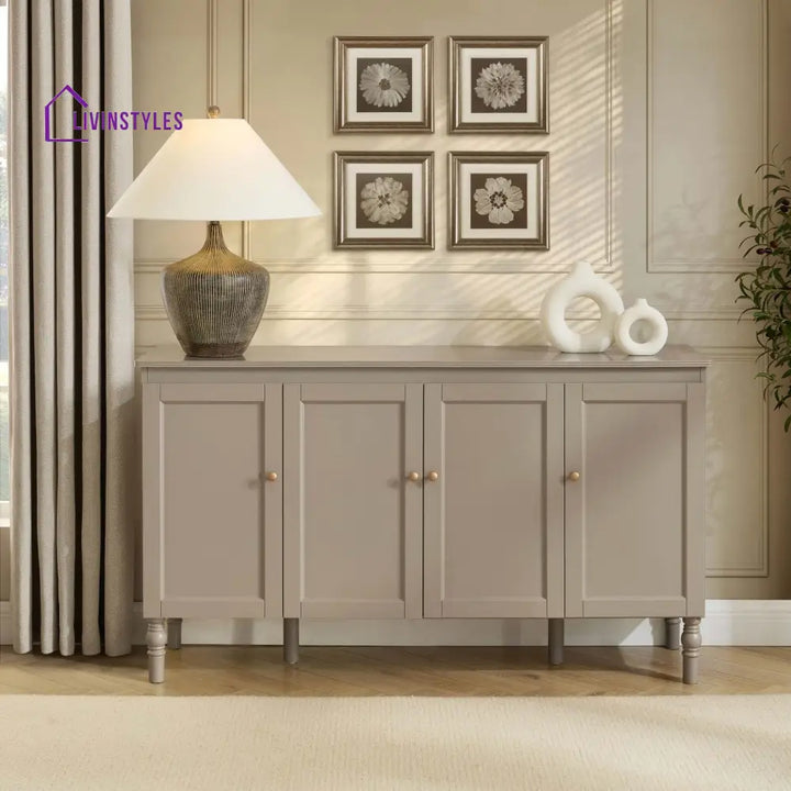Nazario 4 Door Sideboard | Solid Wood Sideboard